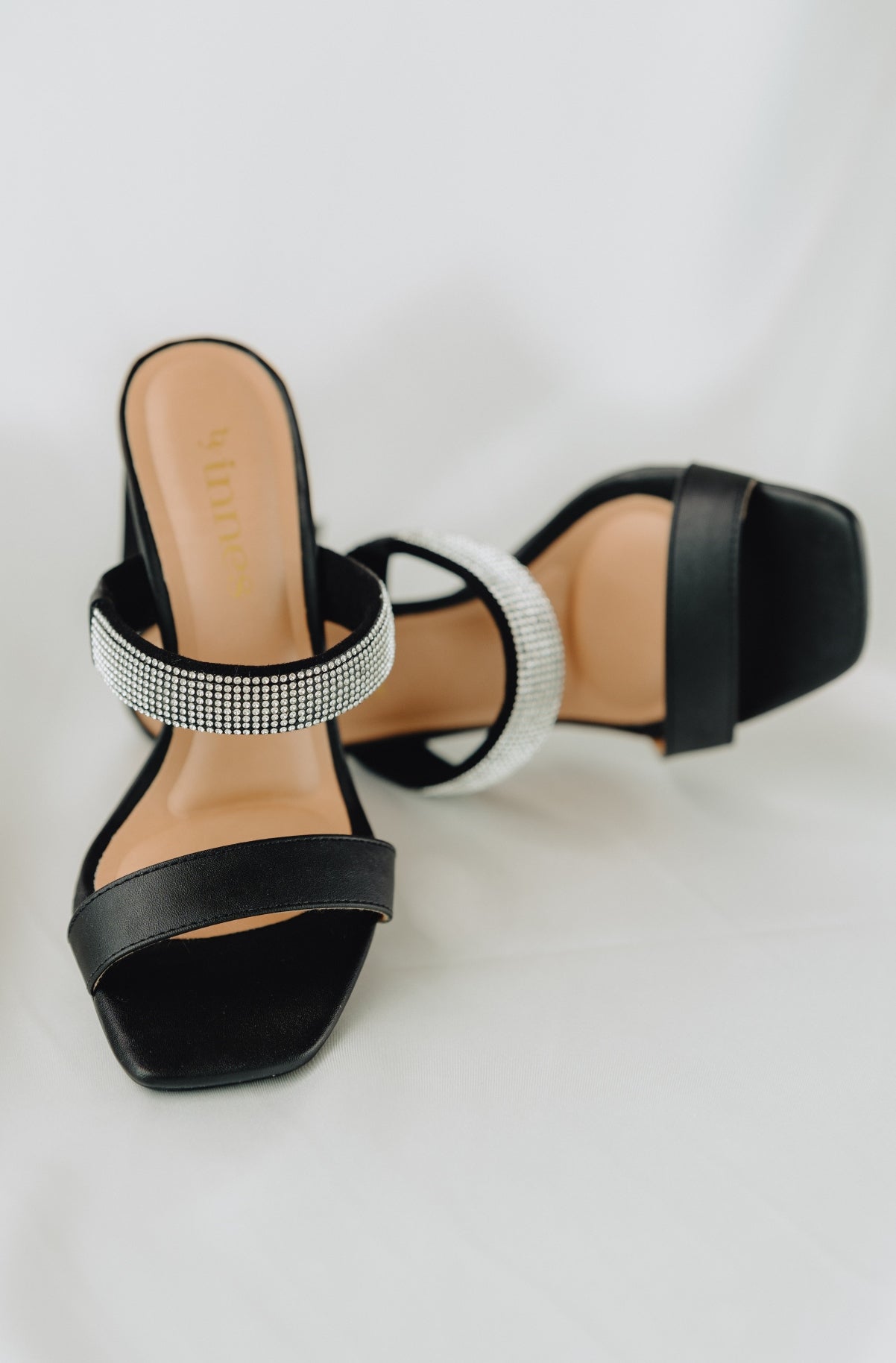 Mia Embellished Crystal Heel